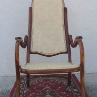 Thonet Sessel mit Geflecht