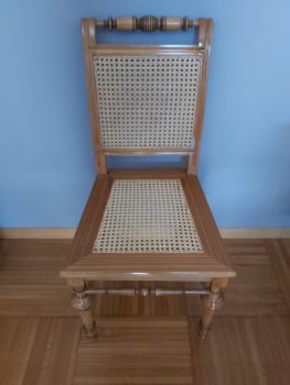 Restaurierung von Stühlen